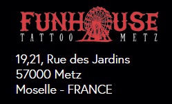 Funhouse Tattoo Piercing, Tatoueur et Perceur en Moselle