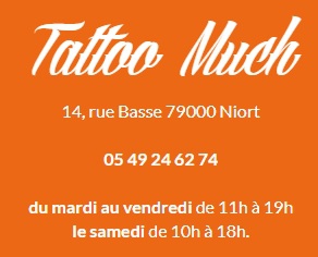 Tattoo Much, Tatoueur et Perceur dans les Deux-Sèvres