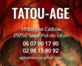 Tatou Age, Tatoueur et Perceur dans le Finistère